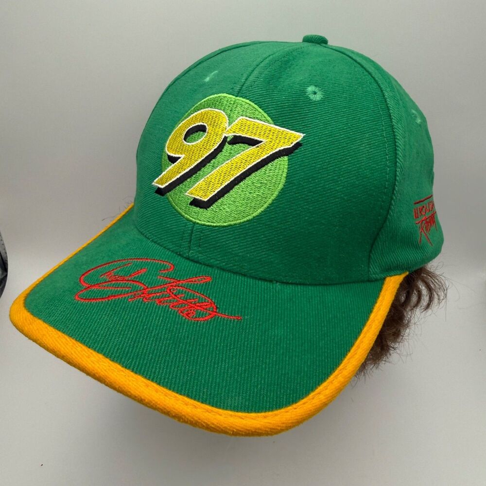 Vtg 1990s John Deere Motorsports Chad Little Hat NWOT NASCAR Tonkin Taiwan #97